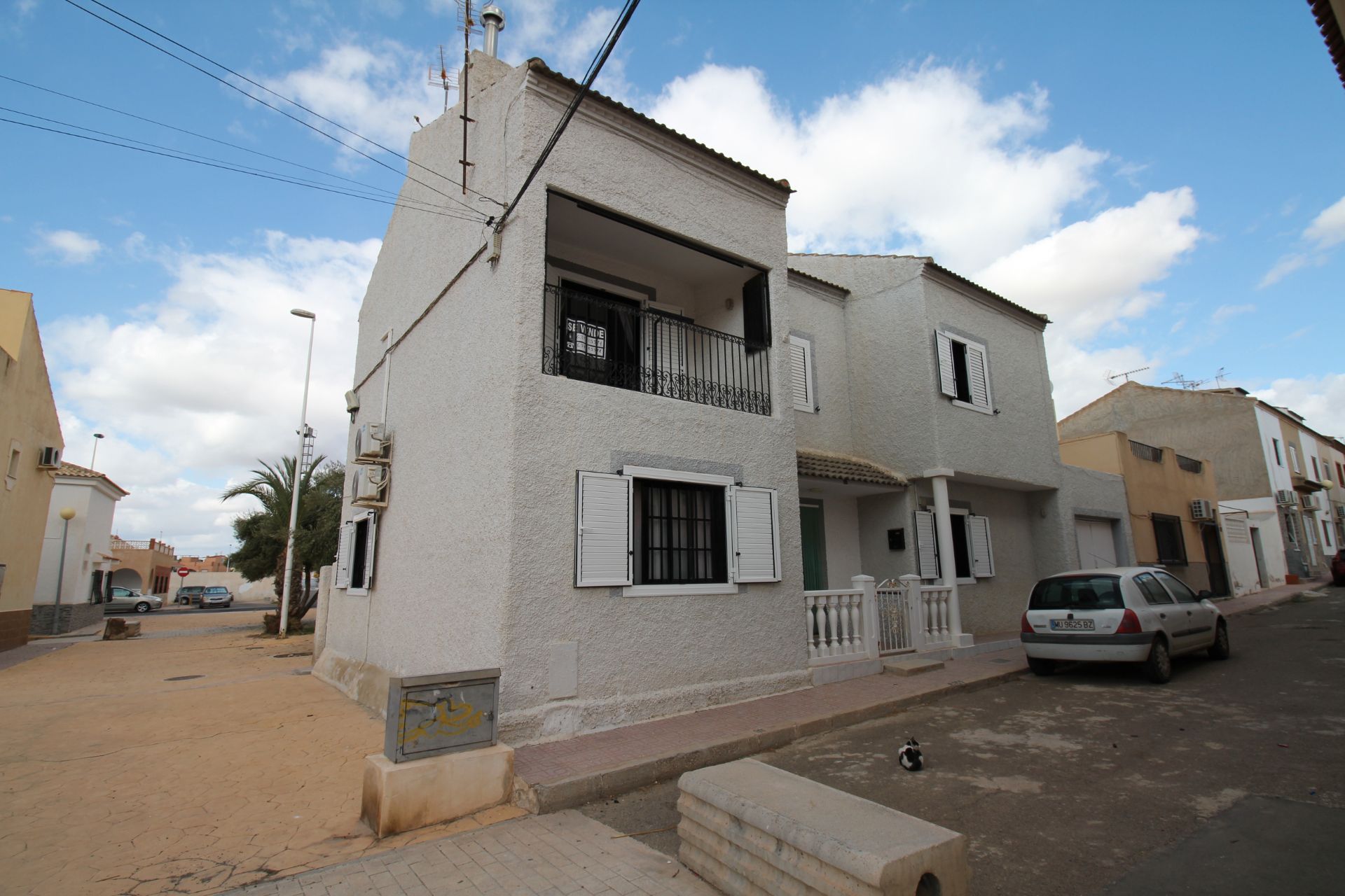 Exterior view of House or chalet for sale in Mazarrón  with Air Conditioner, Storage room and Balcony