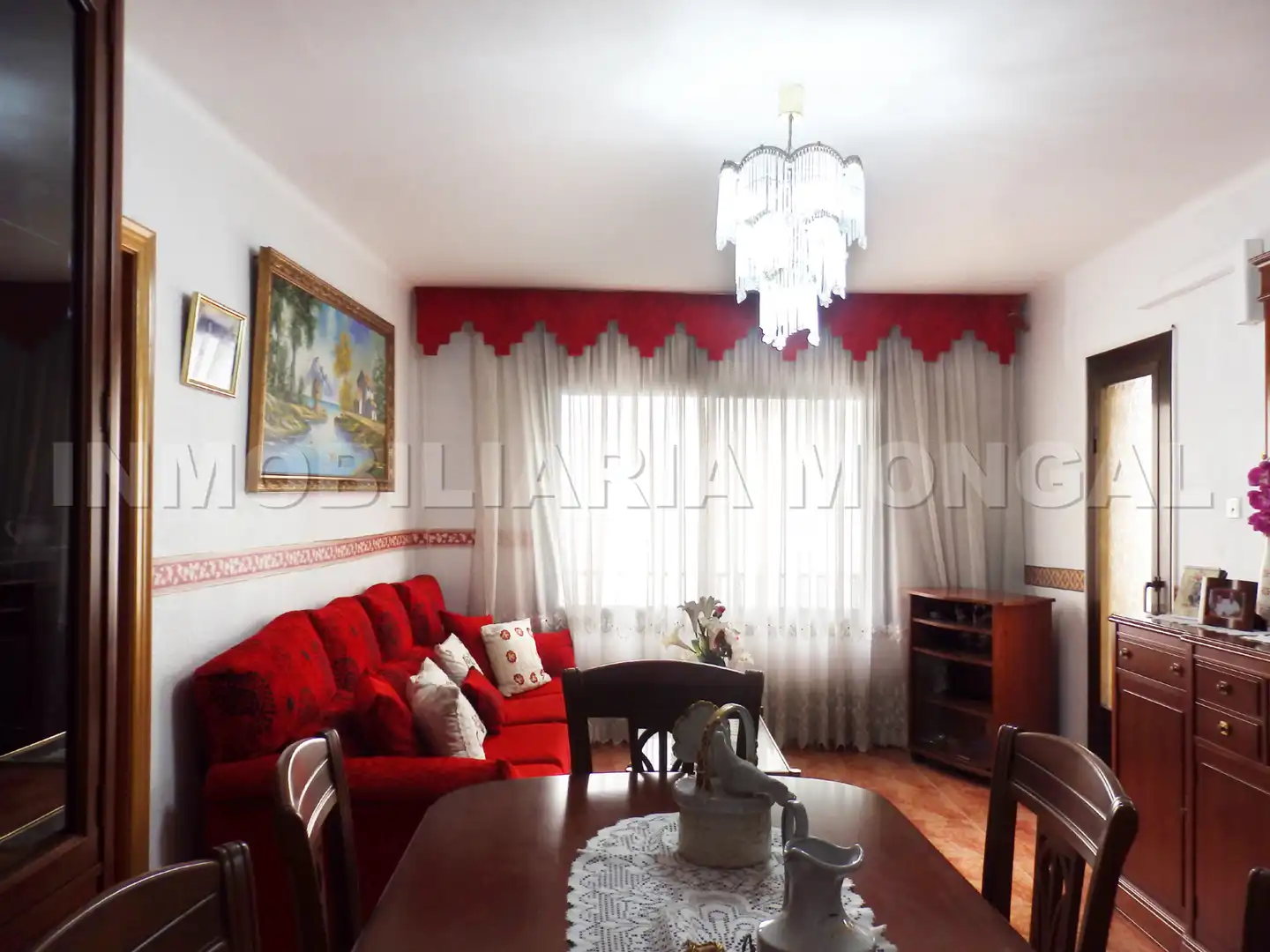 Sala de estar de Piso en venta en Esplugues de Llobregat con Aire acondicionado, Amueblado y Horno