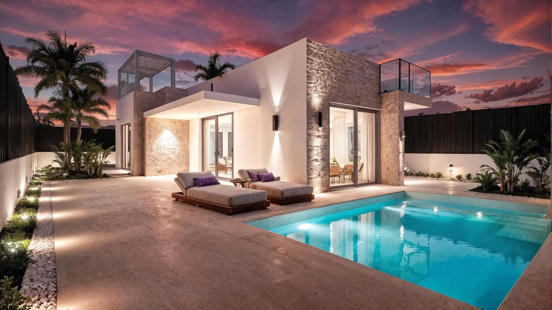 Villa con piscina in vendita a Las Lomas de Rame - Bahía Bella