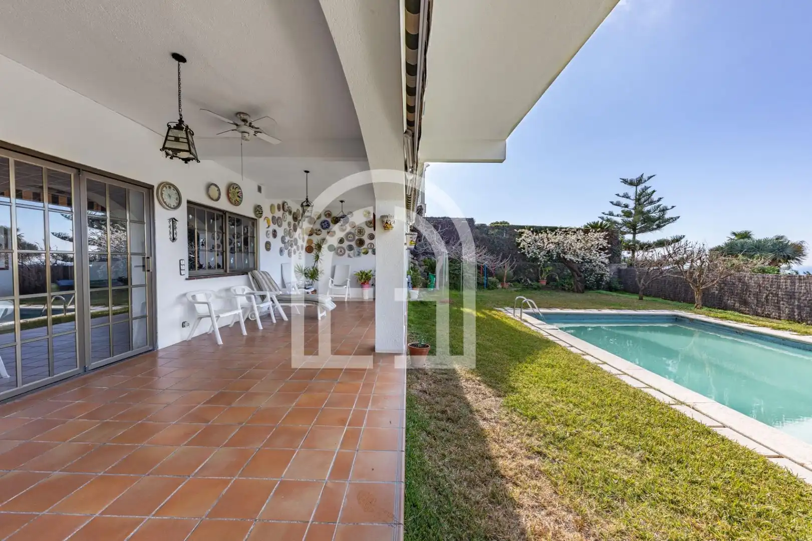 Terraza de Casa o chalet en venta en Teià con Calefacción, Jardín privado y Terraza