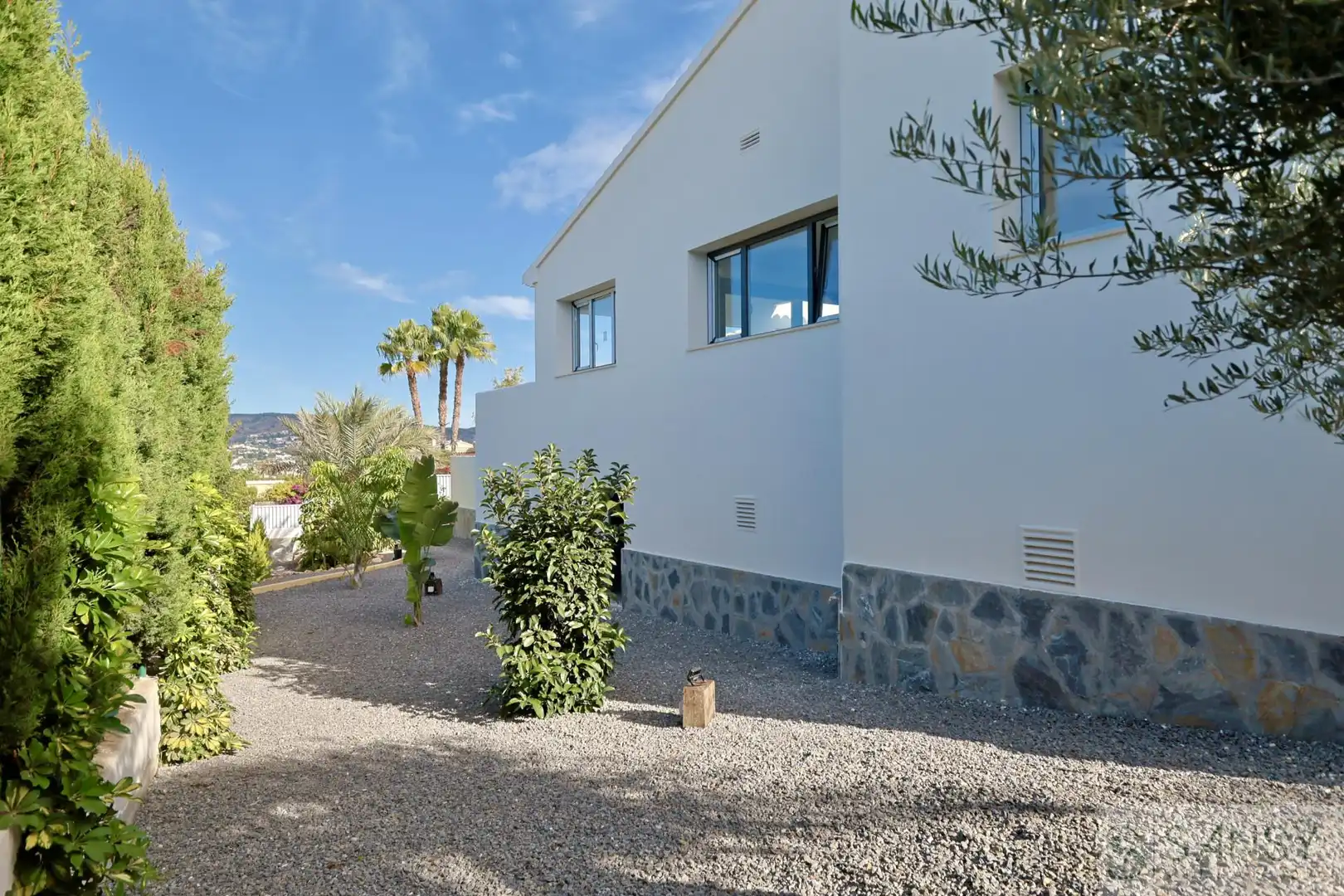 Exterior view of Houses for sale in Jávea / Xàbia  with Air Conditioner, Heating and Terrace