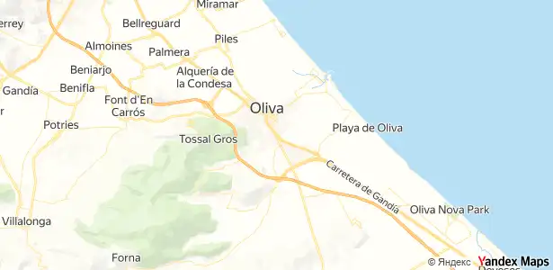 Vista exterior de Piso en venta en Oliva