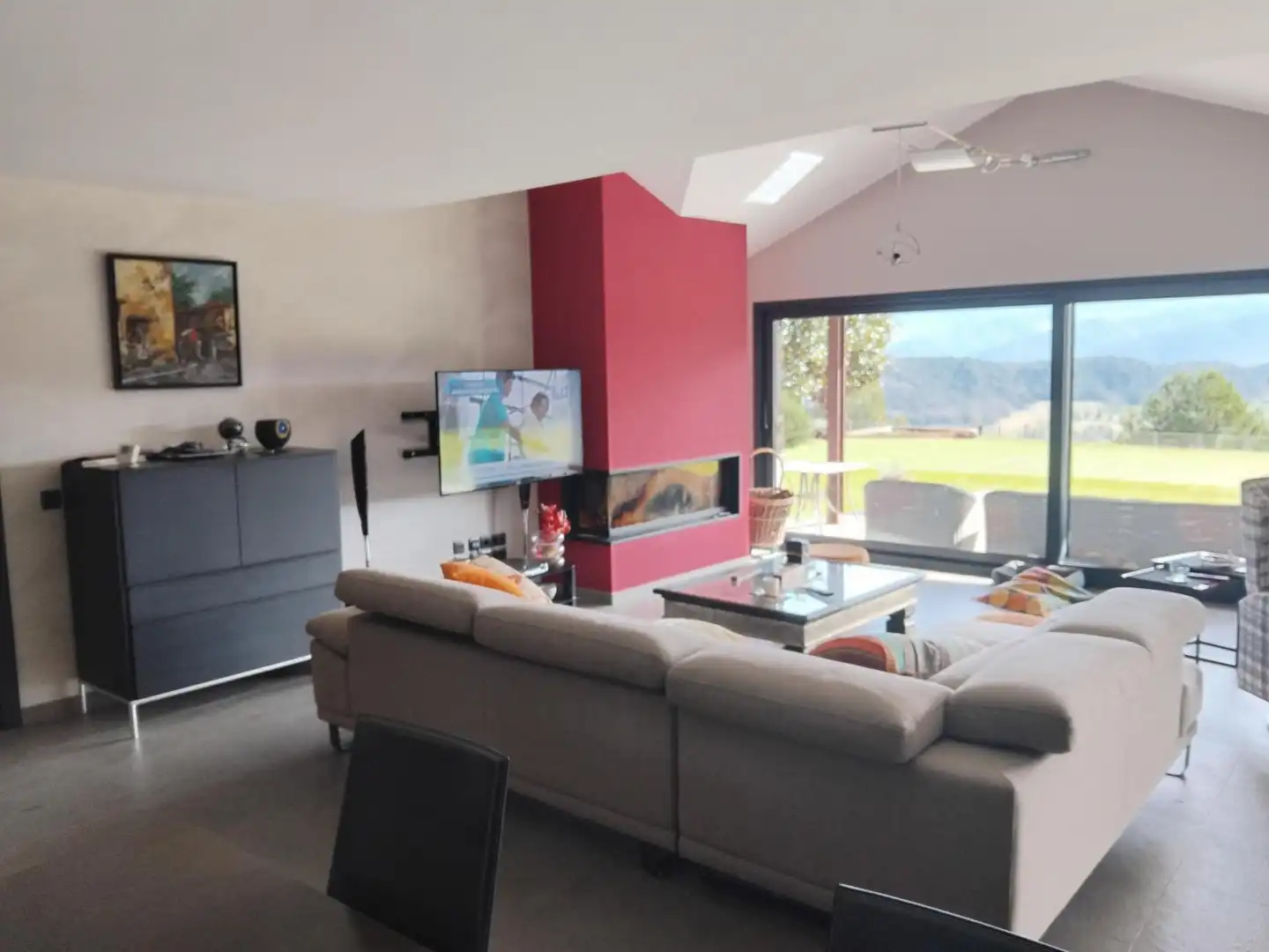 Living room of Houses for sale in Montferrer i Castellbò  with Heating