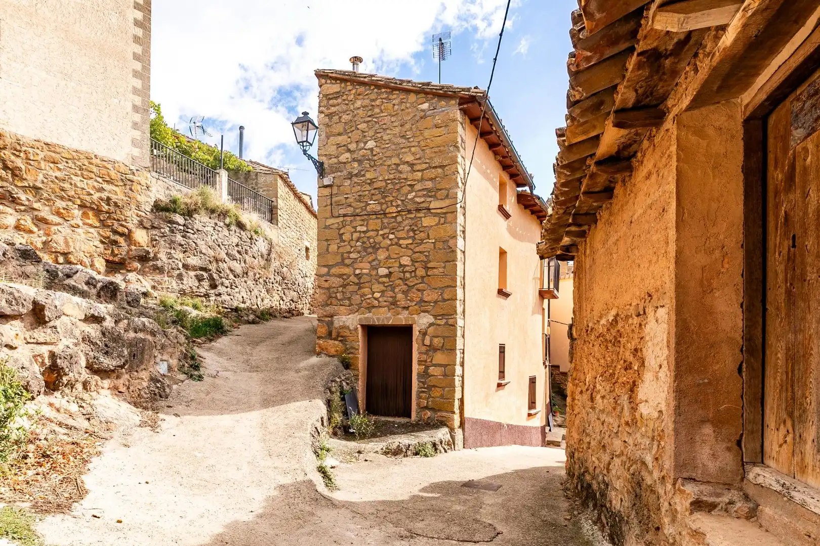 Exterior view of Houses for sale in Agüero  with Heating, Terrace and Storage room