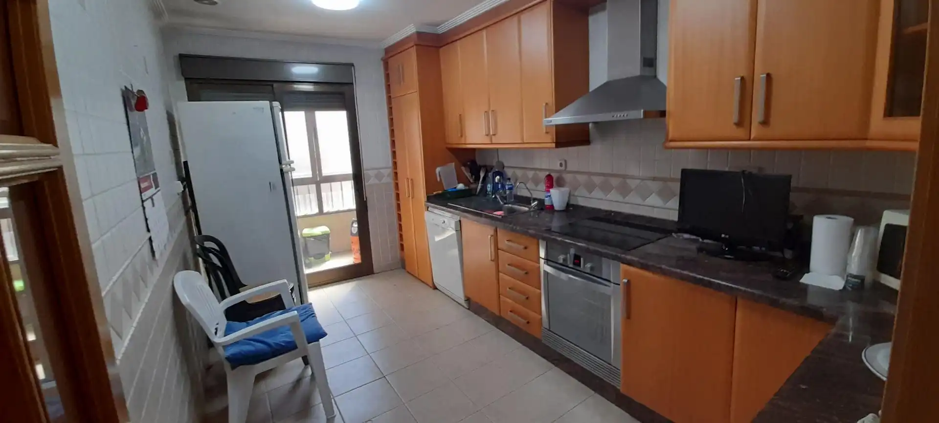 Küche von Wohnung zur Miete in Elche / Elx mit Klimaanlage, Möbliert und Balkon
