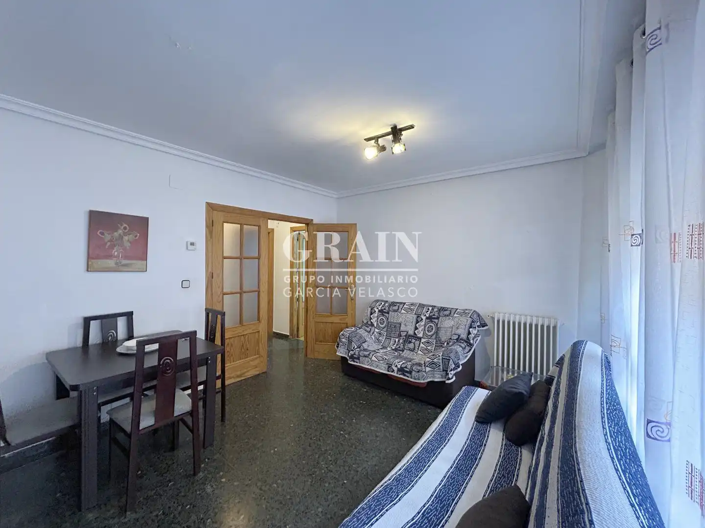 Bedroom of Apartments for rent in Albacete  with Heating and Furnished