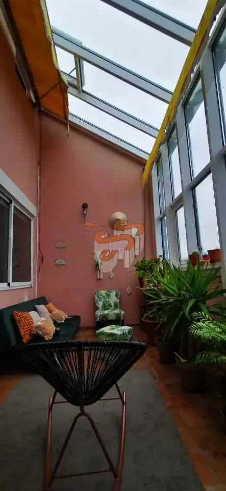 Sala de estar de Dúplex en venta en Ferrol con Calefacción, Parquet y Trastero