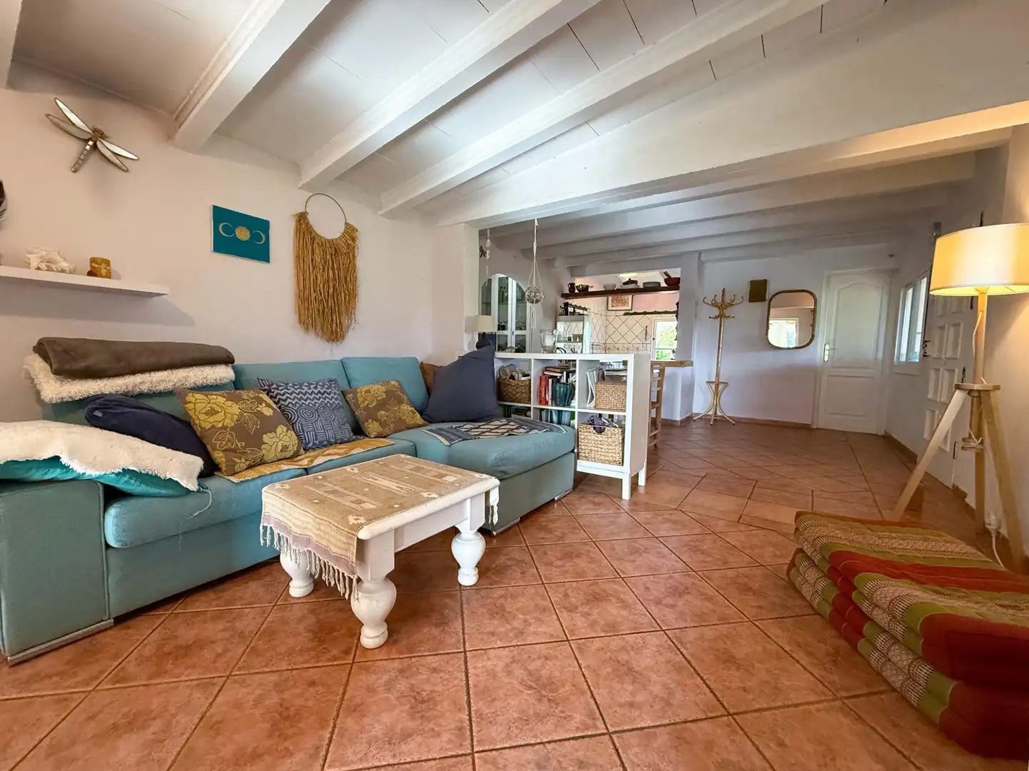 Wohnzimmer von Country house zum Verkauf in Santa Margalida mit Terrasse