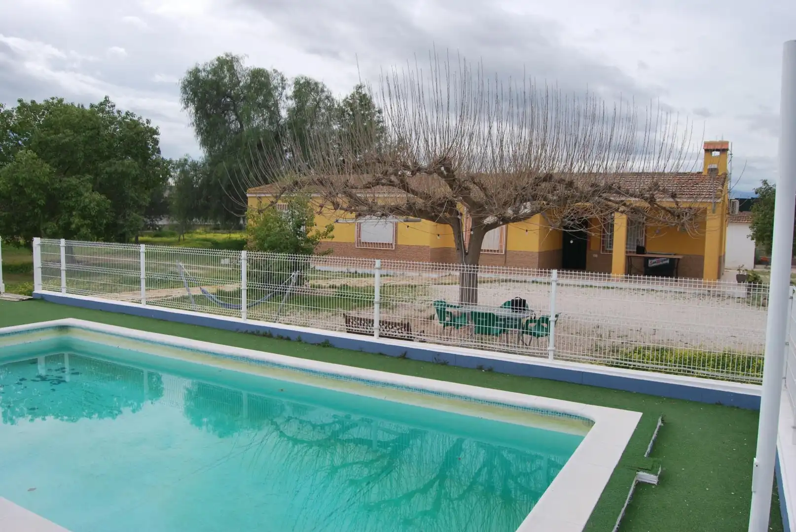 Piscina de Finca rústica en venta en Murcia con Aire acondicionado, Jardín privado y Terraza