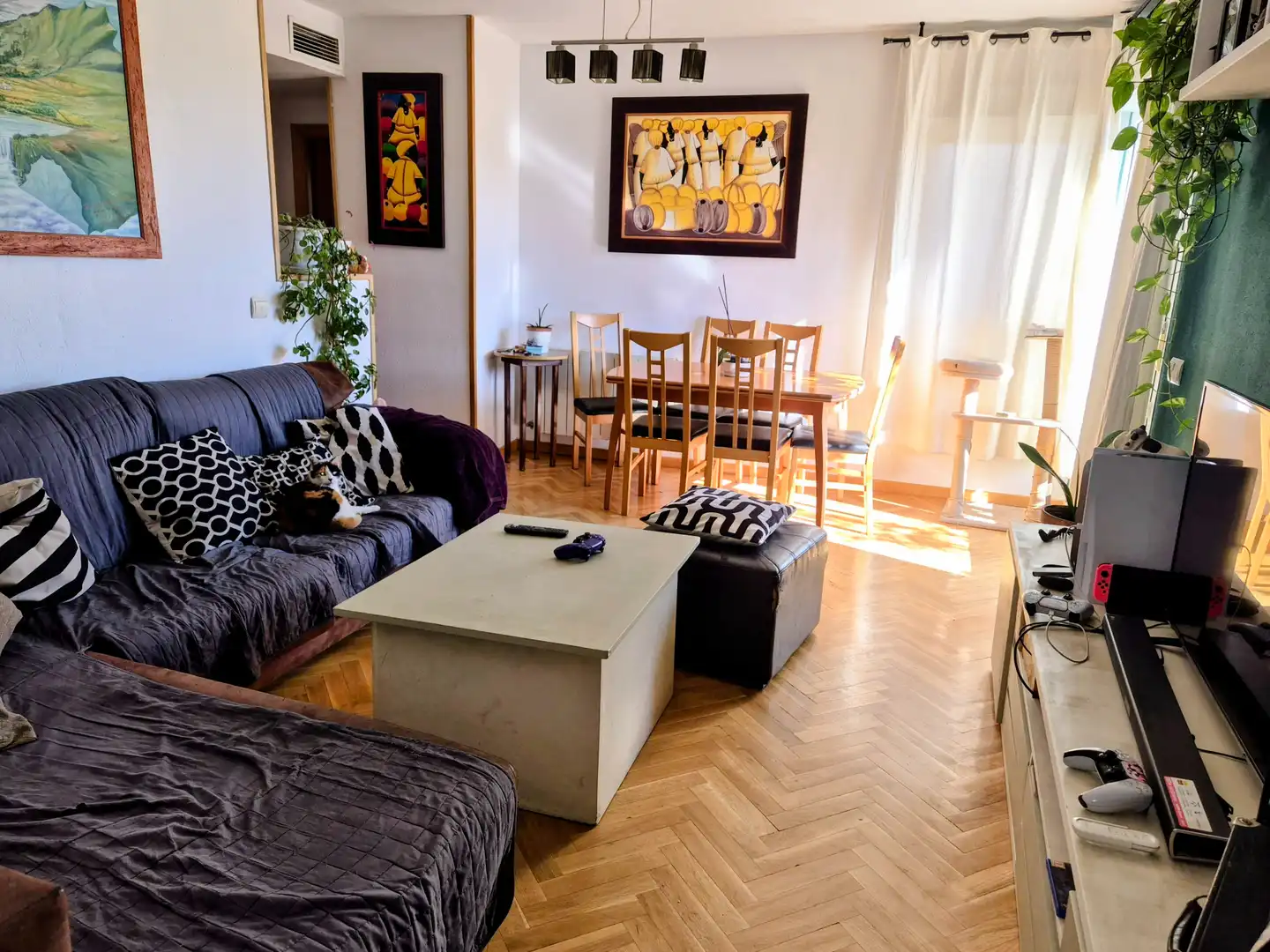 Living room of Attic for sale in Restón I - Restón II