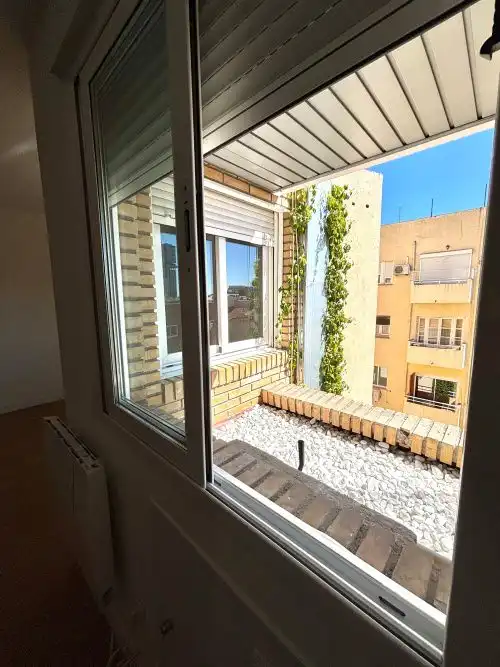 Balcony of Flat for rent in Chamberí