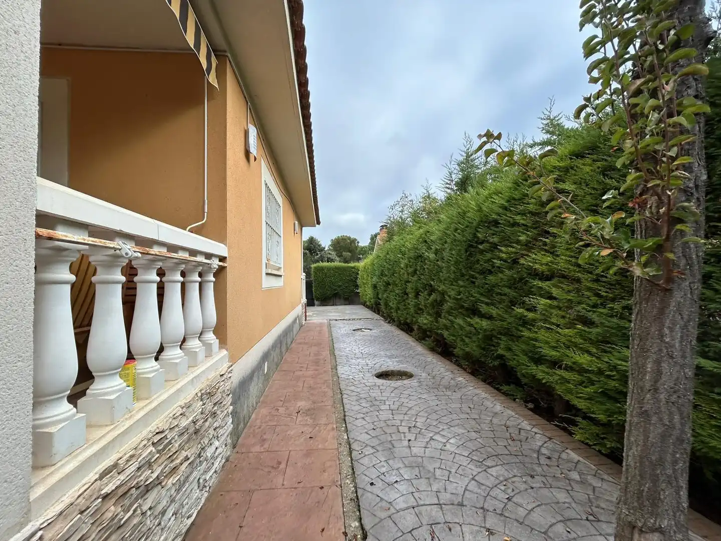Vista exterior de Casa o xalet en venda en Pioz amb Calefacció, Jardí privat i Alarma