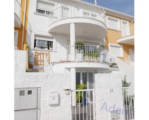 Exterior view of Single-family semi-detached for sale in Daimús  with Air Conditioner, Terrace and Swimming Pool