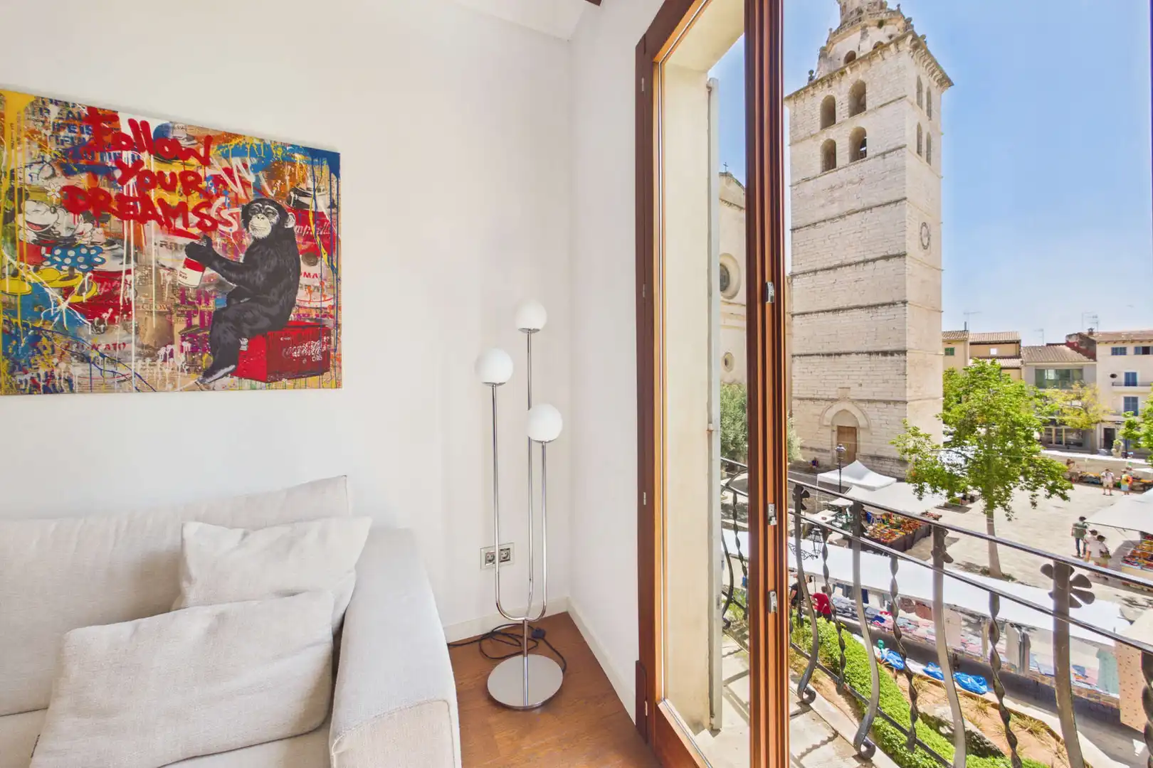 Dormitori de Àtic en venda en Inca amb Aire condicionat, Parquet i Terrassa