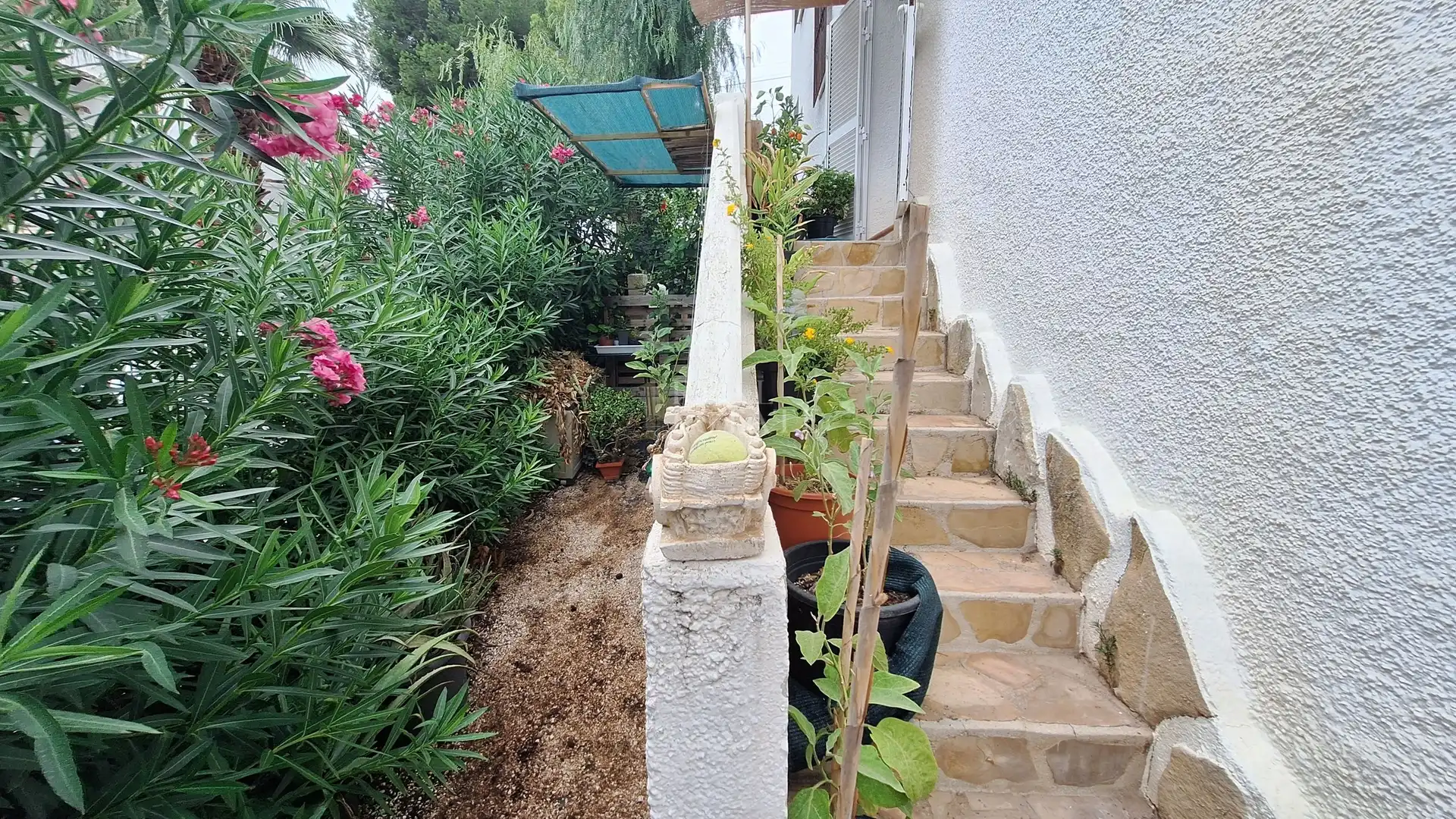 Balcony of Detached homes for sale in Moraira  with Air Conditioner, Terrace and Storage room