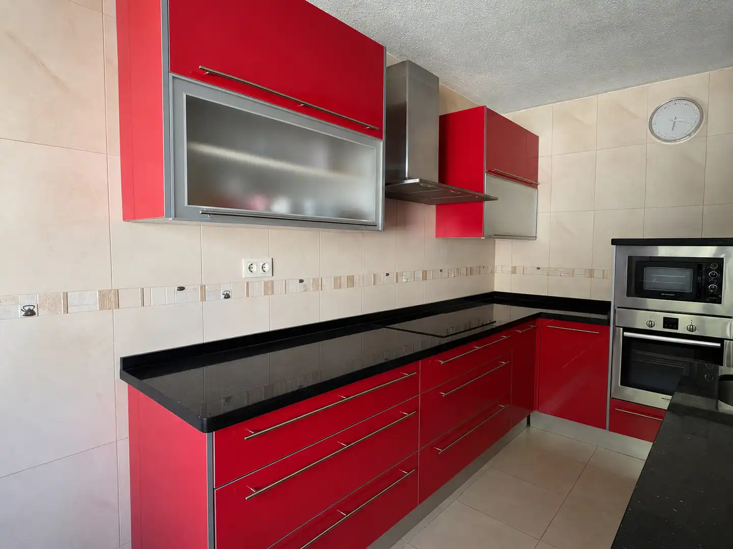 Küche von Haus oder Chalet zur Miete in Almería mit Privatgarten, Terrasse und Schwimmbad