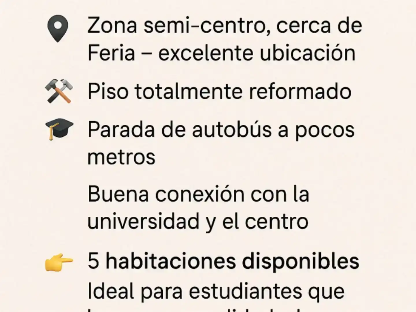 Fotografía del inmueble reportado: 280 €/mes — Albacete, Albacete