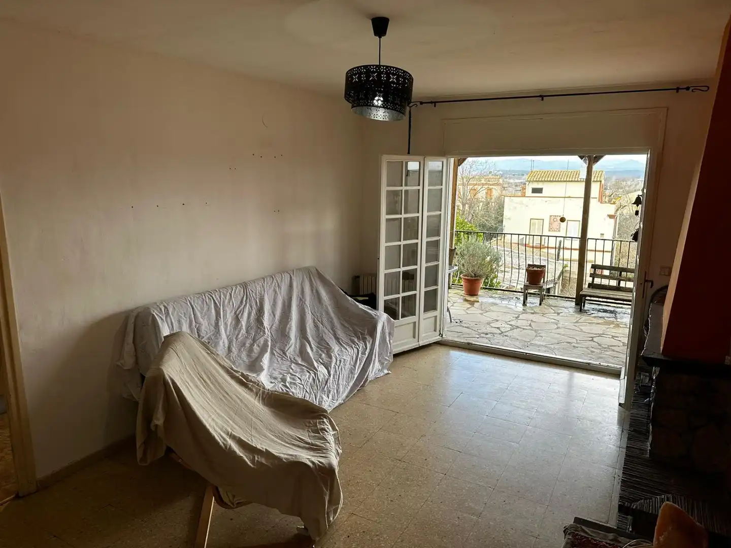 Sala d'estar de Pis en venda en Tordera amb Calefacció, Terrassa i Balcó
