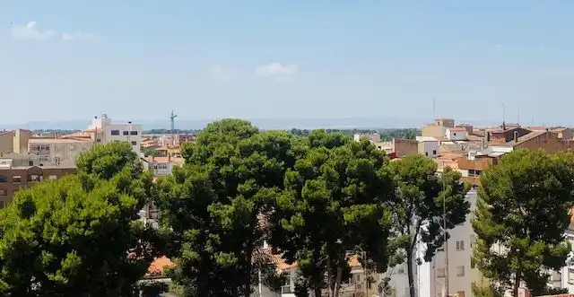 Vista exterior de Àtic en venda en Albacete amb Aire condicionat, Calefacció i Parquet