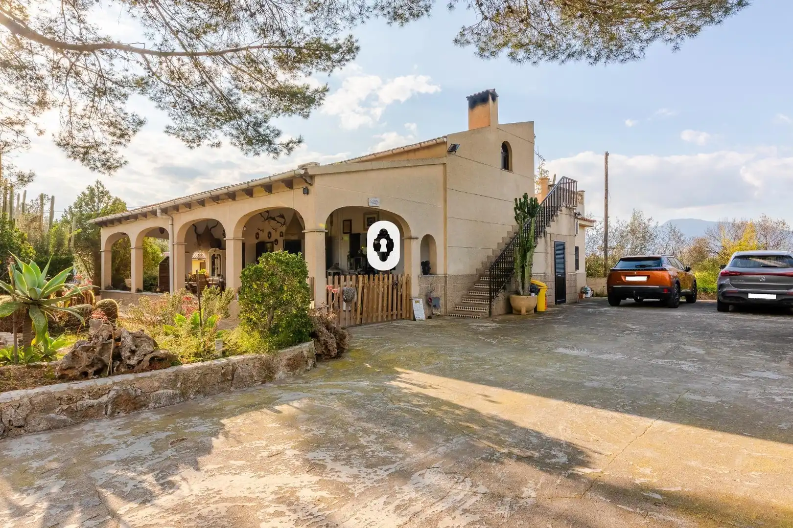 Exterior view of Country homes for sale in Inca  with Air Conditioner, Heating and Private garden