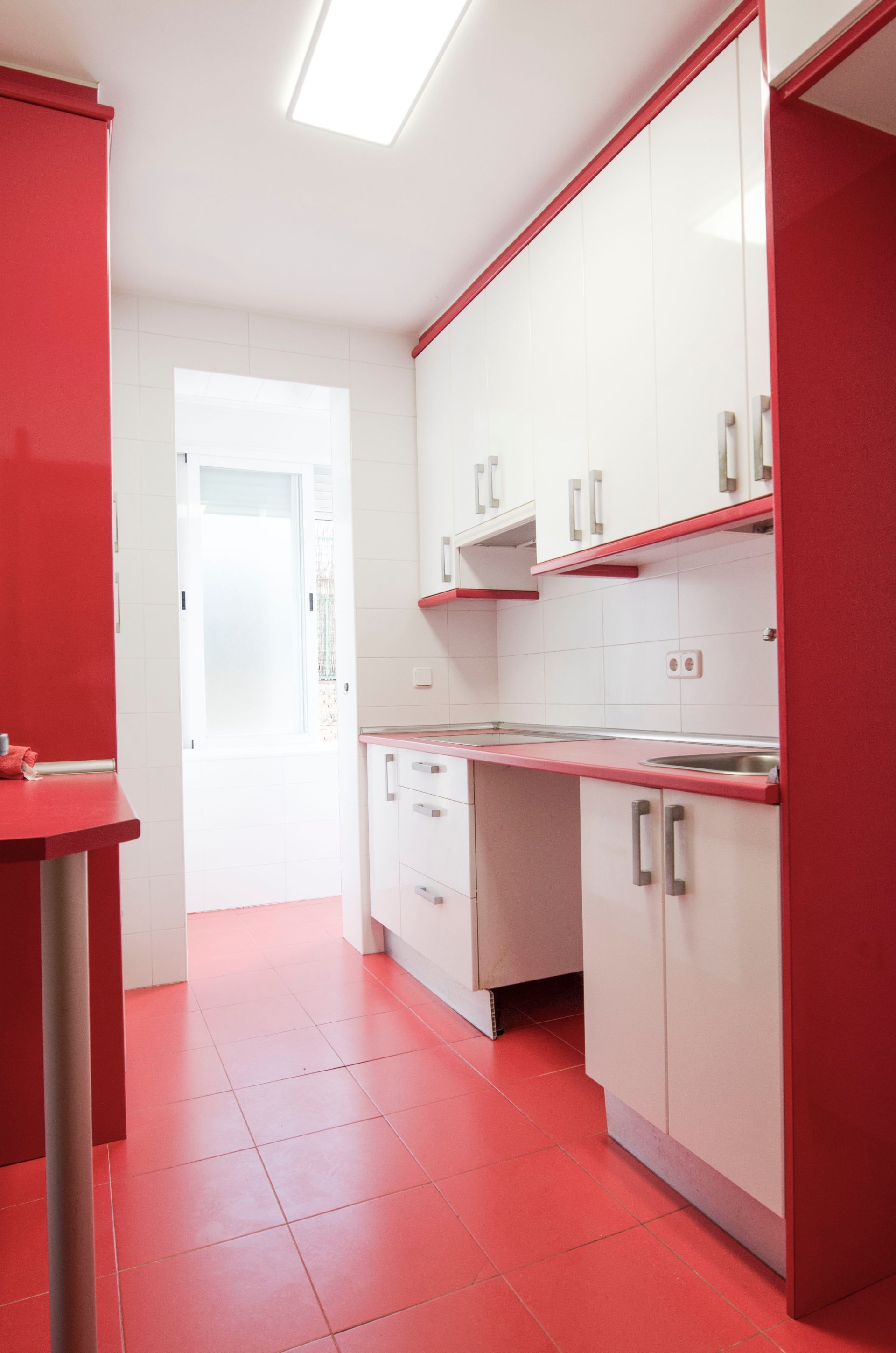 Kitchen of Flat for sale in  Madrid Capital  with Air Conditioner and Heating