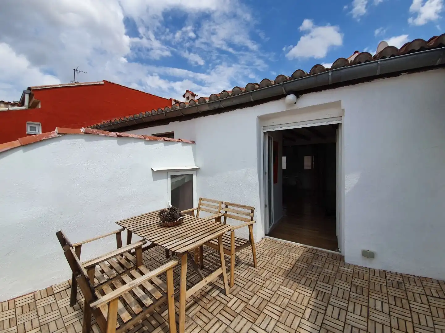 Terraza de Ático de alquiler en Madrid con Aire acondicionado, Calefacción y Terraza