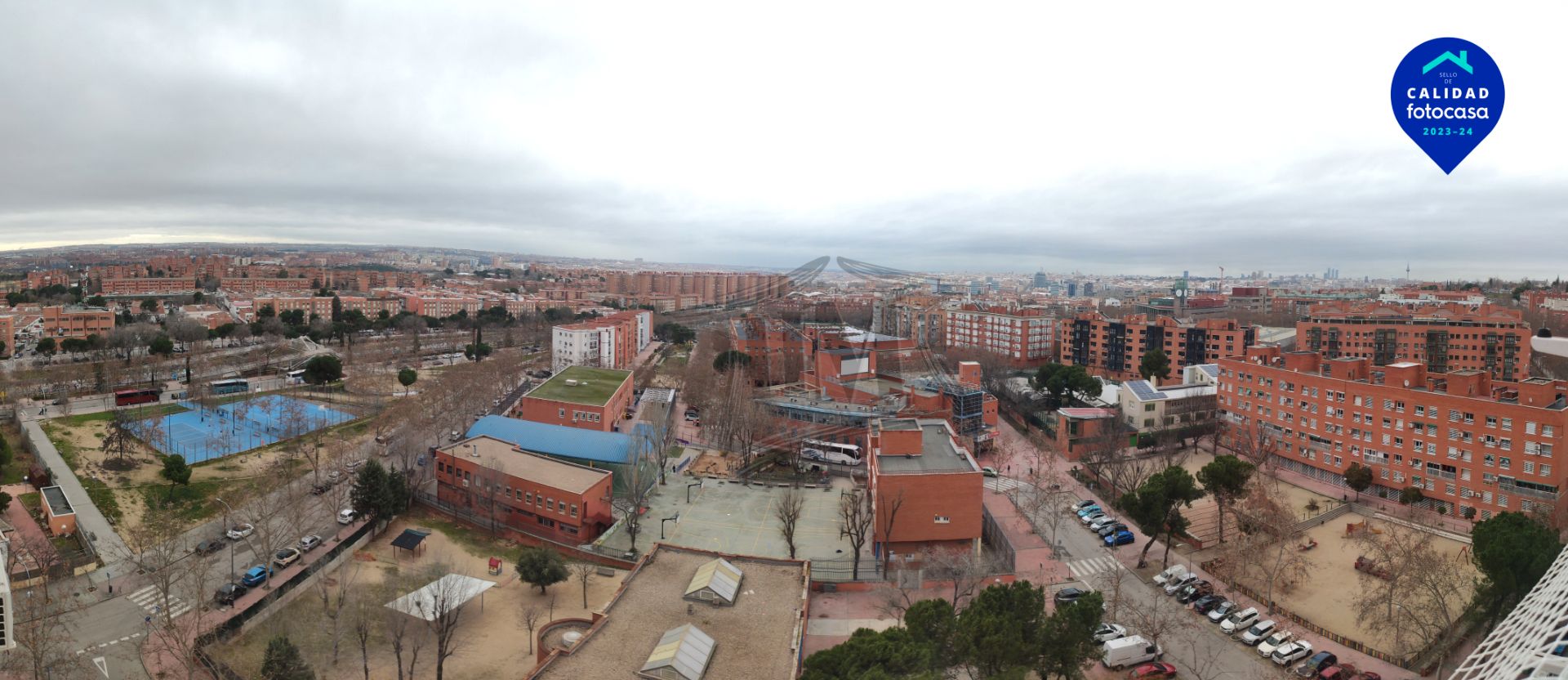 Vista exterior de Pis en venda en  Madrid Capital amb Aire condicionat, Calefacció i Parquet