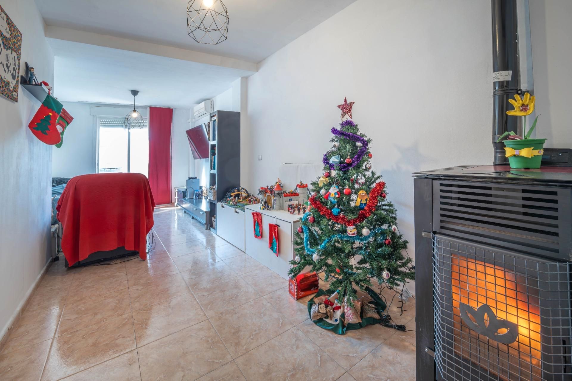 Living room of Flat for sale in Las Gabias  with Heating and Furnished