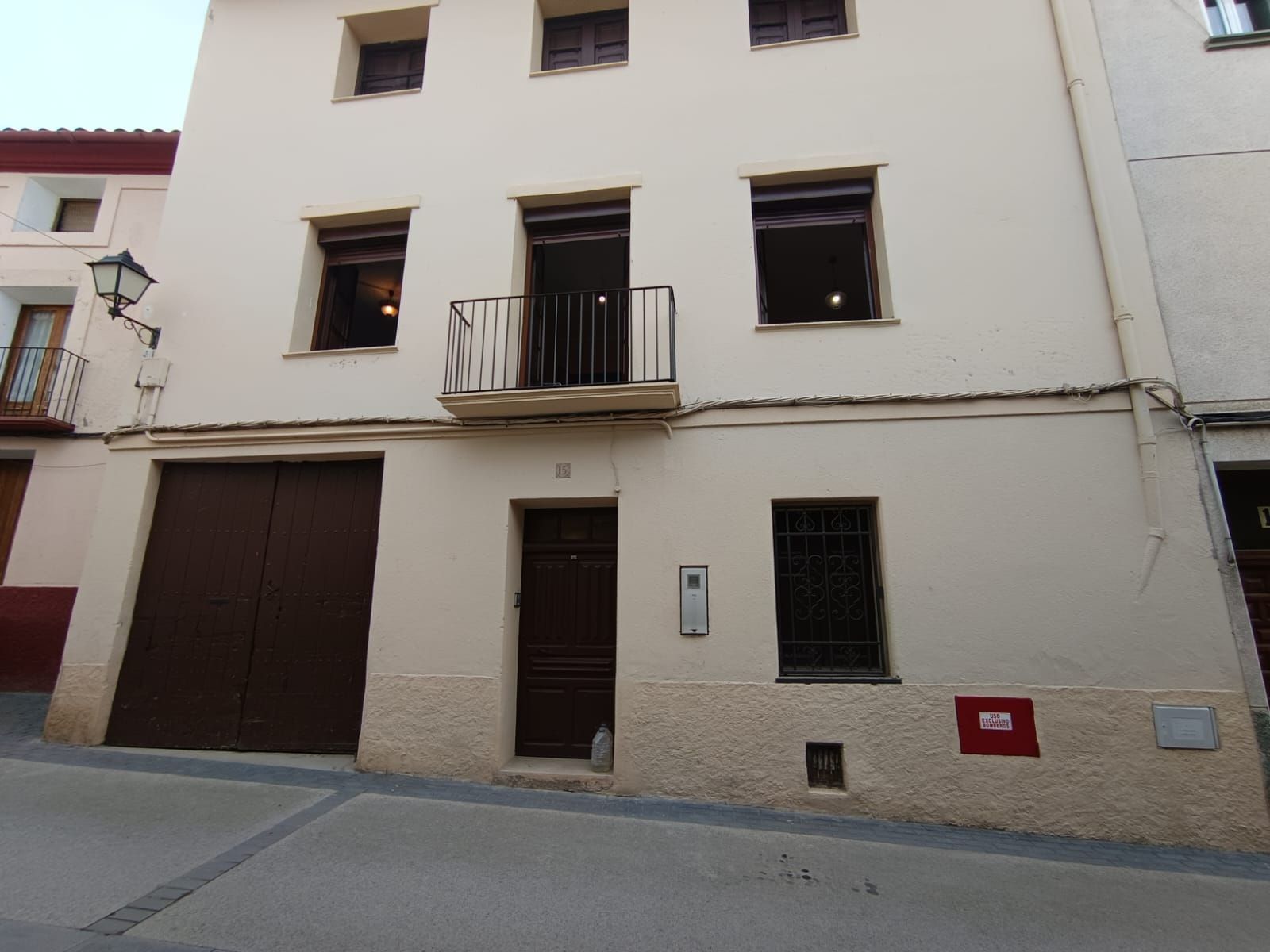 Exterior view of Country house for sale in Estadilla  with Heating, Terrace and Storage room