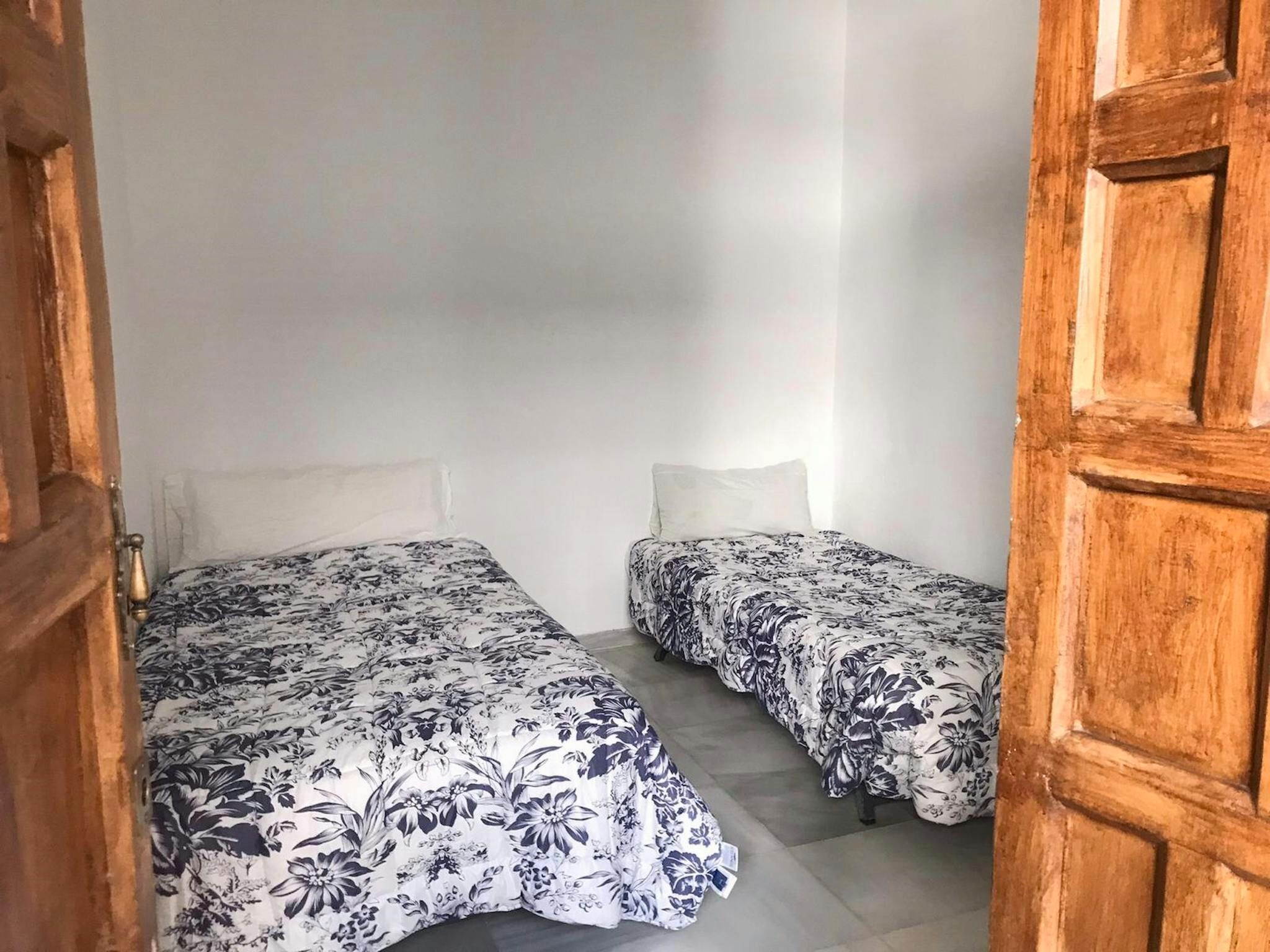 Bedroom of Flat to share in  Sevilla Capital  with Heating, Furnished and Washing machine