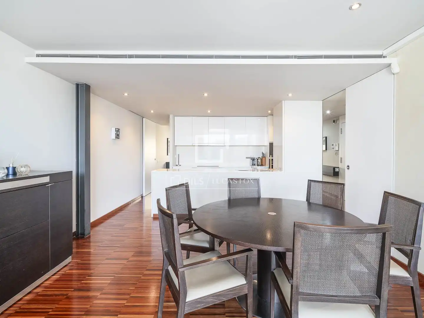 Kitchen of Attic for sale in Barcelona  with Air Conditioner, Parquet flooring and Terrace