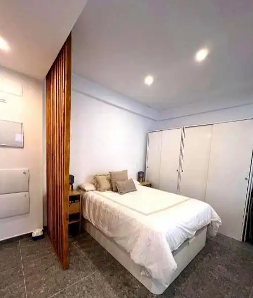 Bedroom of Study for rent in Santa Cruz de Tenerife  with Air Conditioner and Furnished