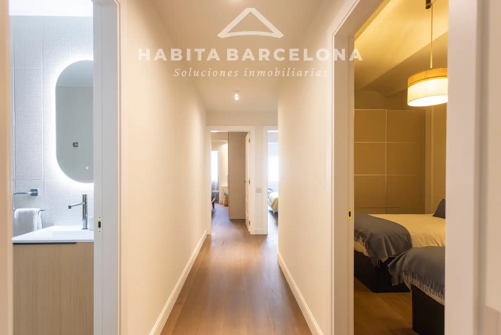 Habitación de Piso de alquiler en Barcelona con Aire acondicionado, Calefacción y Parquet