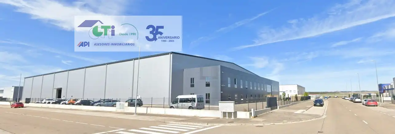 Vista exterior de Nau industrial de lloguer en Villanueva de Gállego