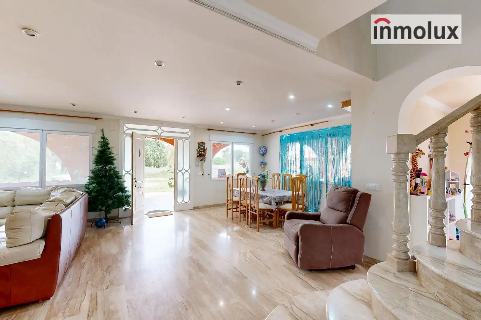 Living room of Houses for sale in San Vicente del Raspeig / Sant Vicent del Raspeig  with Air Conditioner, Heating and Private garden