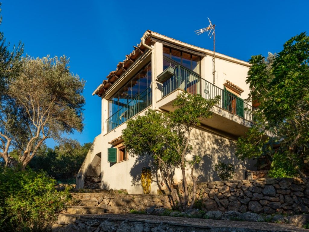 Exterior view of House or chalet for sale in Valldemossa  with Heating, Terrace and Balcony