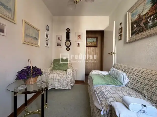 Bedroom of Flat for sale in Madrid  with Parquet flooring and Terrace