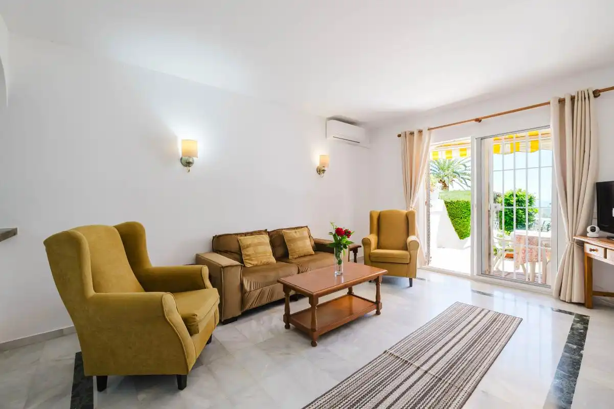 Living room of Detached homes for sale in Nerja  with Air Conditioner, Heating and Private garden