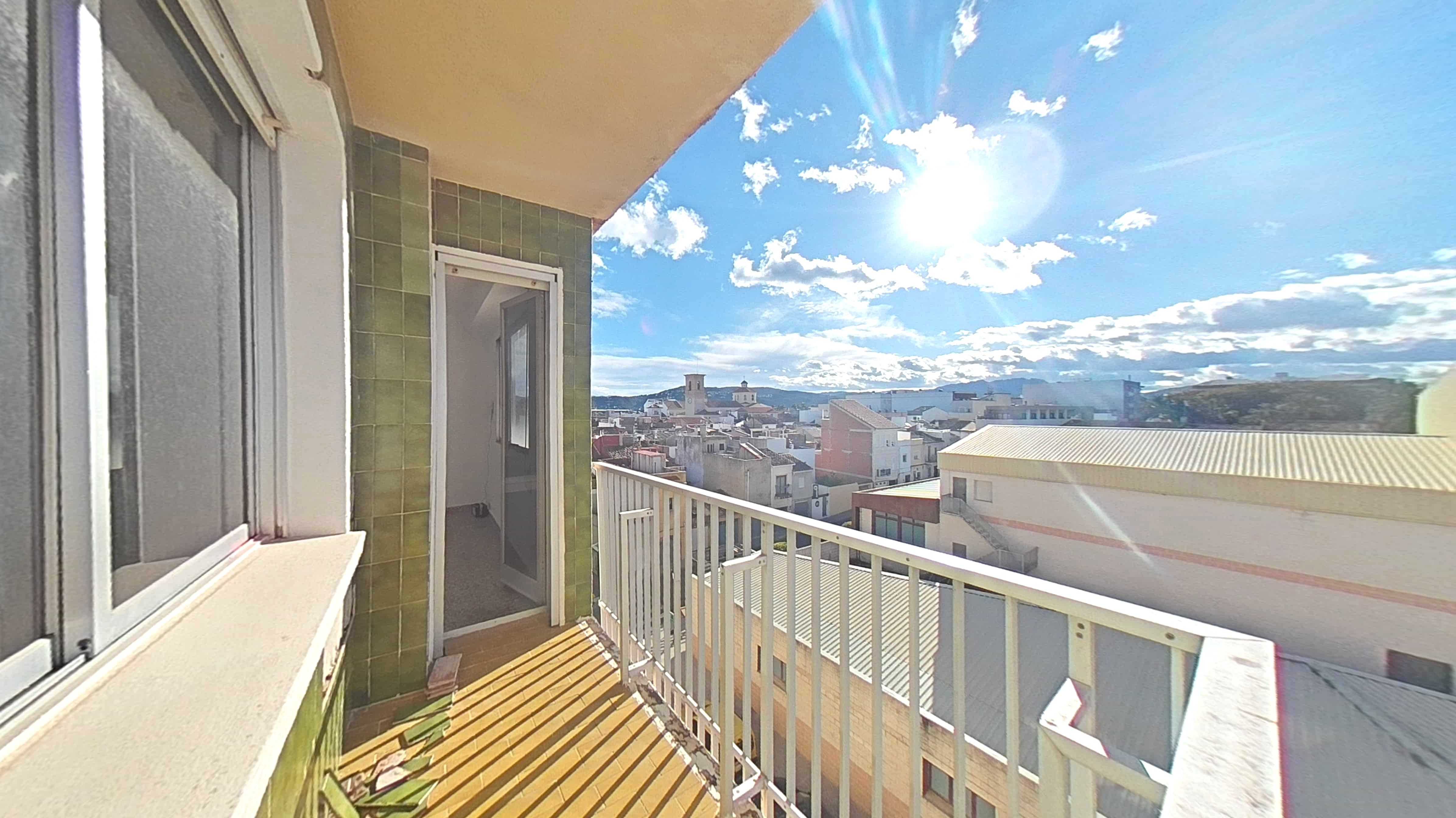 Balcony of Apartment for sale in Miramar  with Air Conditioner and Balcony