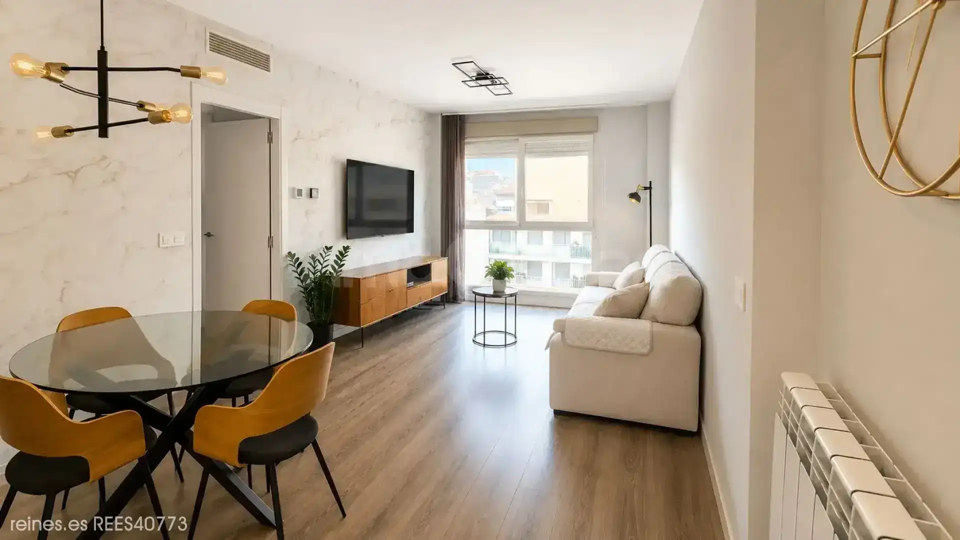 Sala de estar de Piso de alquiler en Zaragoza con Calefacción