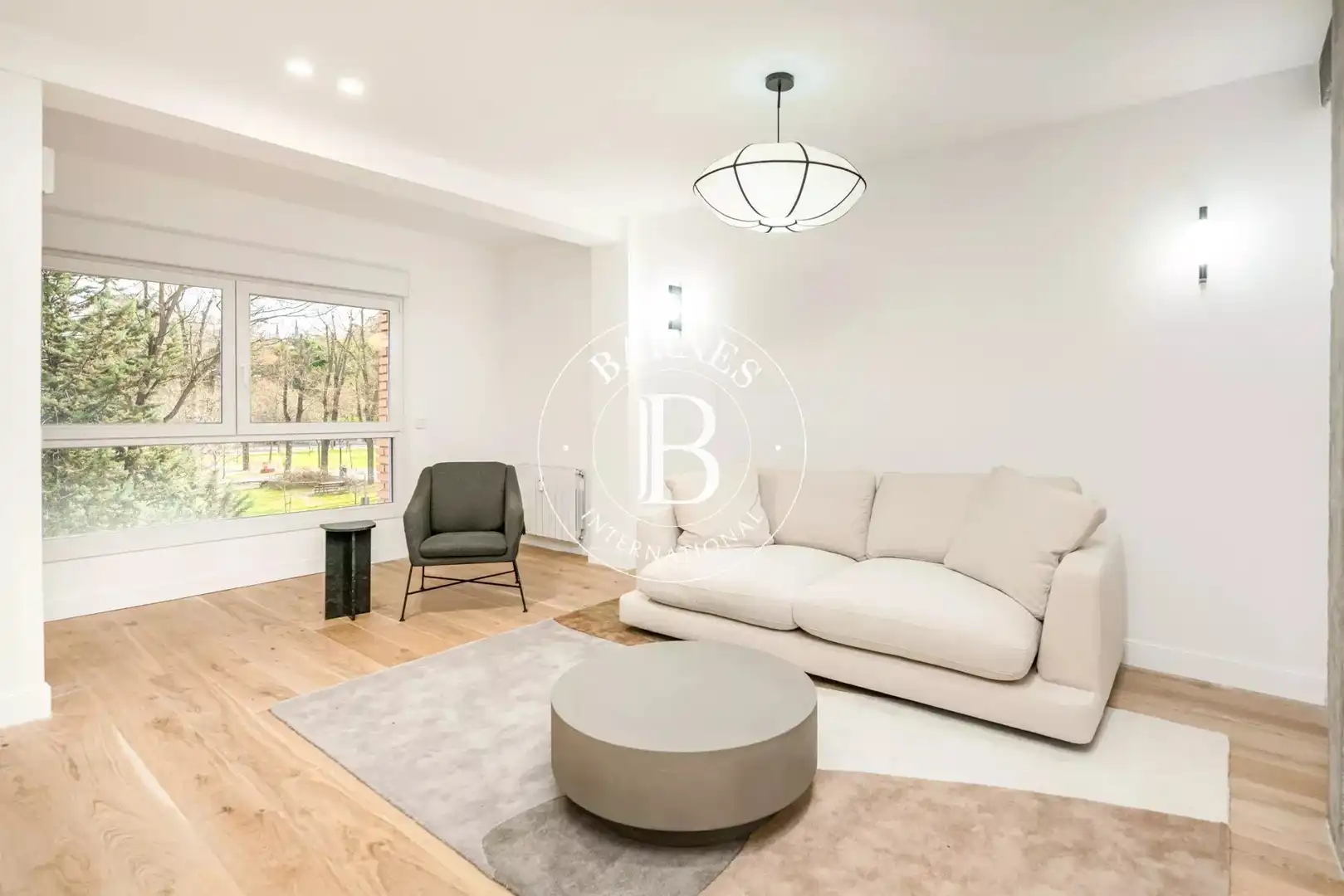 Living room of Flat for sale in  Madrid Capital  with Air Conditioner, Heating and Terrace