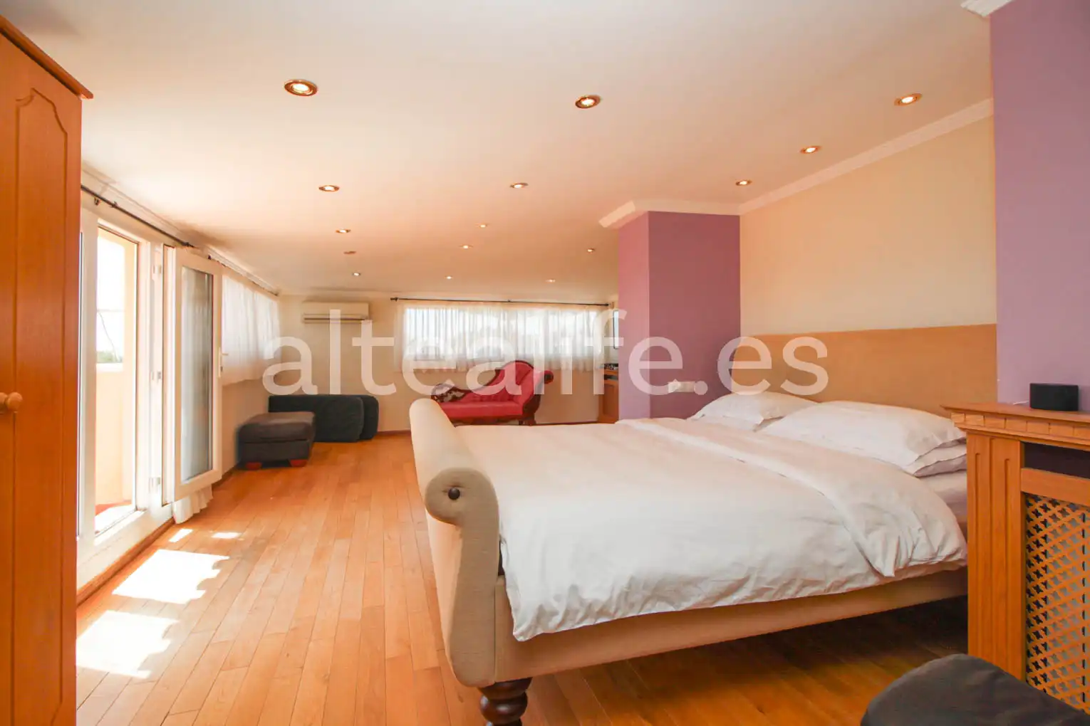 Habitación de Casa o chalet en venta en La Nucia con Aire acondicionado, Jardín privado y Terraza