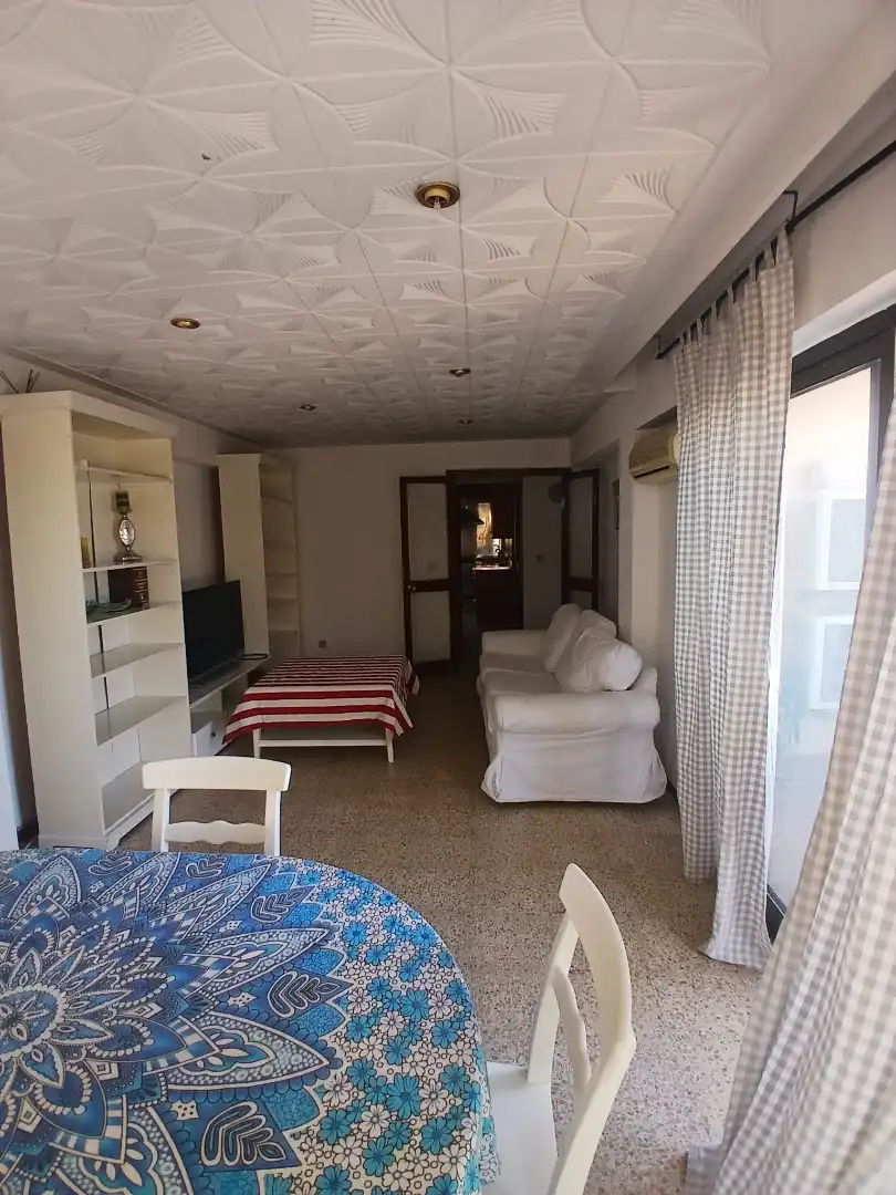 Living room of Flat for sale in  Palma de Mallorca  with Air Conditioner, Heating and Furnished