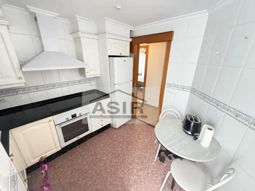Cocina de Piso de alquiler en Alzira con Balcón