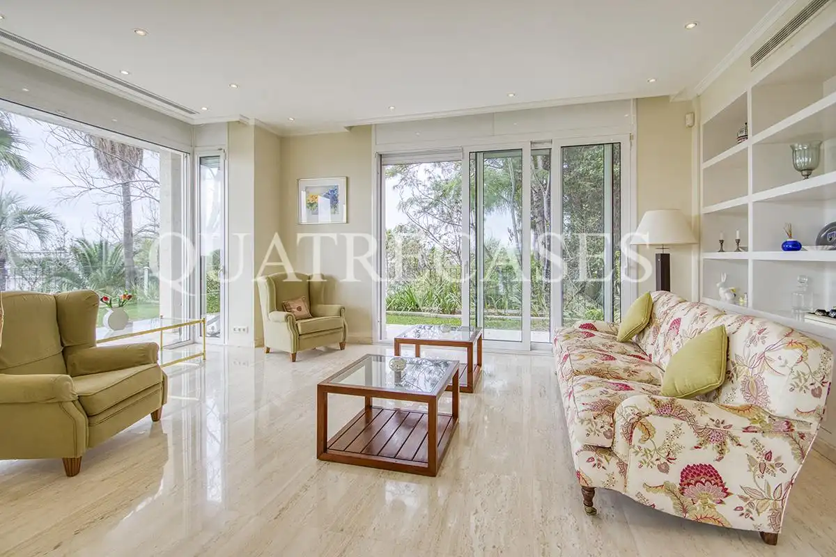 Living room of Houses for sale in Sitges  with Heating, Private garden and Terrace