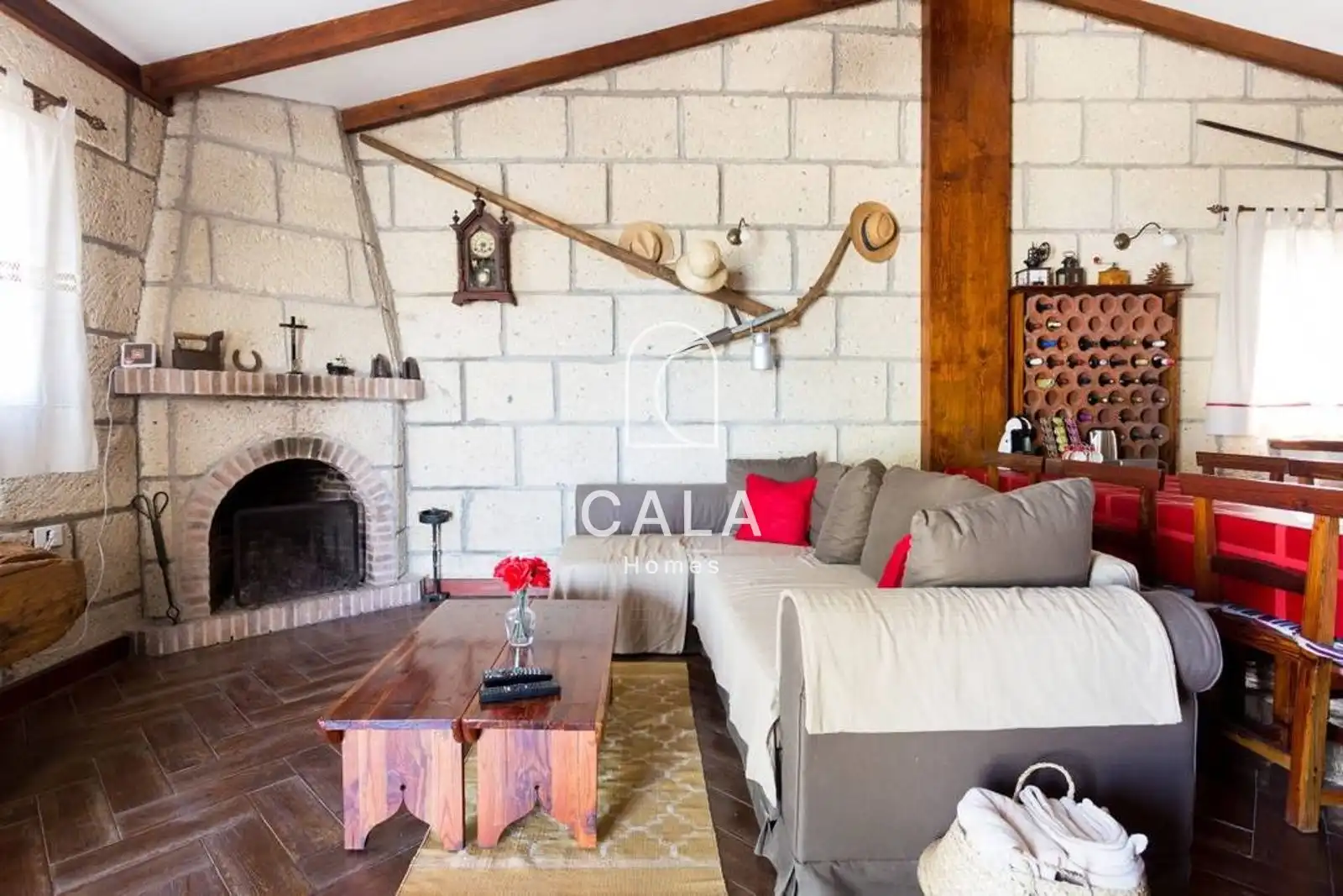 Living room of Houses for sale in Granadilla de Abona  with Air Conditioner, Heating and Furnished