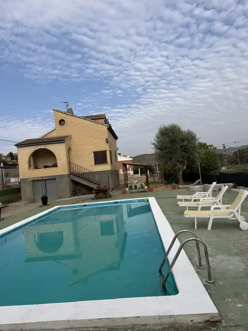 Piscina de Casa o chalet en venta en Ricla con Jardín privado, Trastero y Piscina