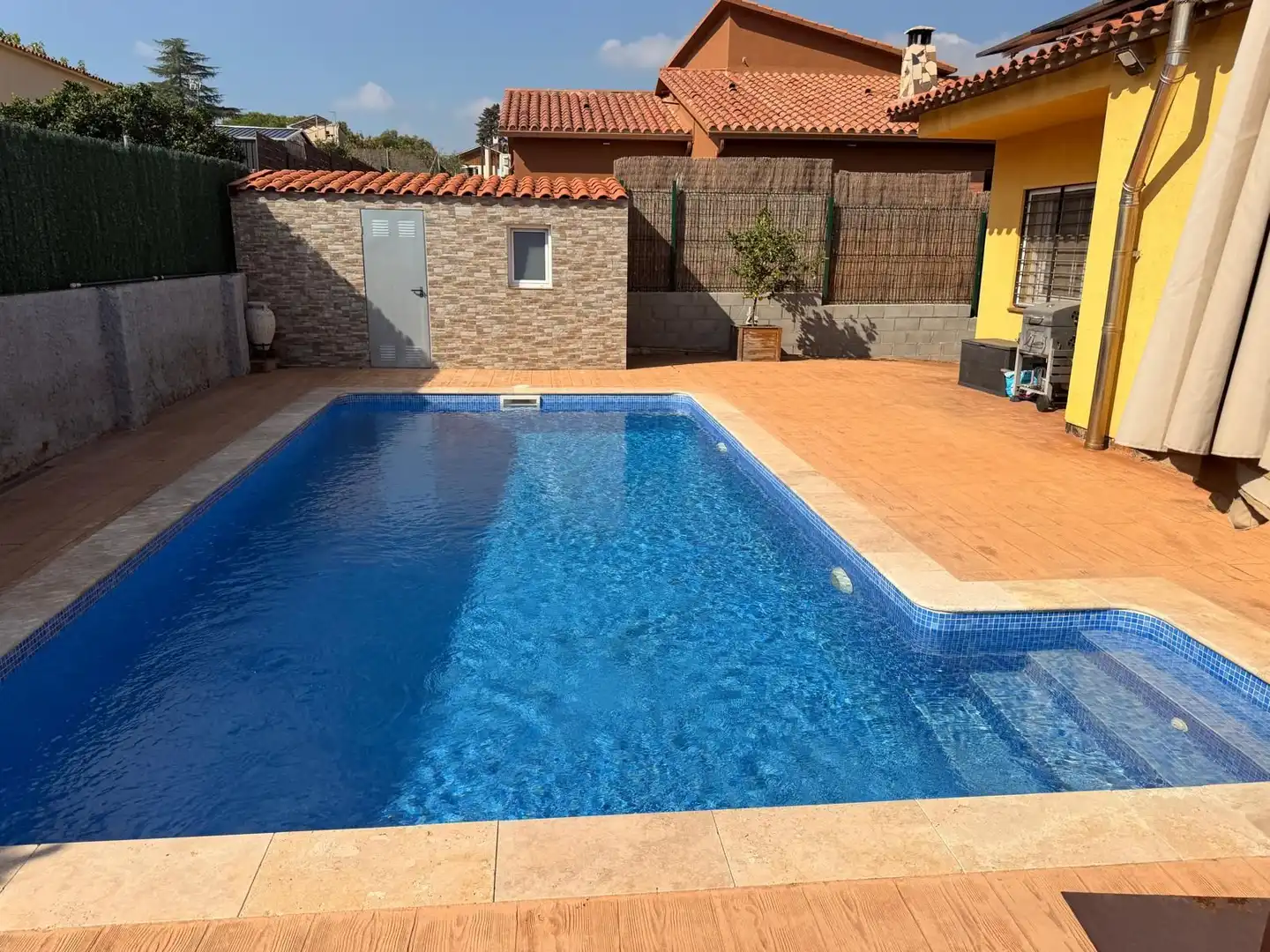 Piscina de Casa o chalet en venta en Can Font - Ca n'Avellaneda