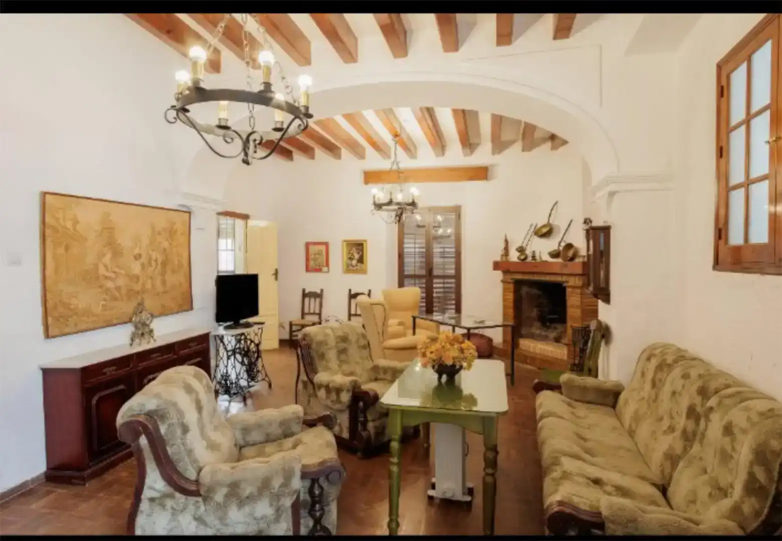 Sala d'estar de Casa adosada de lloguer en Montellano, Sevilla