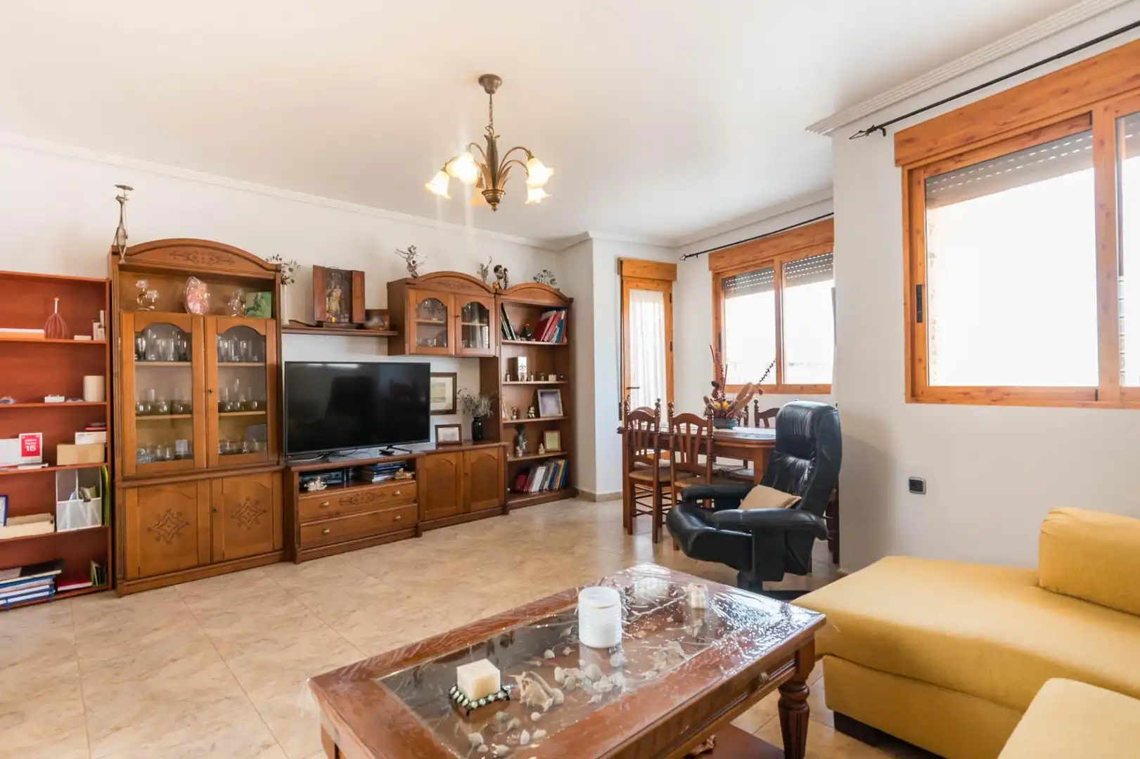 Sala d'estar de Pis en venda en Las Torres de Cotillas amb Aire condicionat, Calefacció i Terrassa